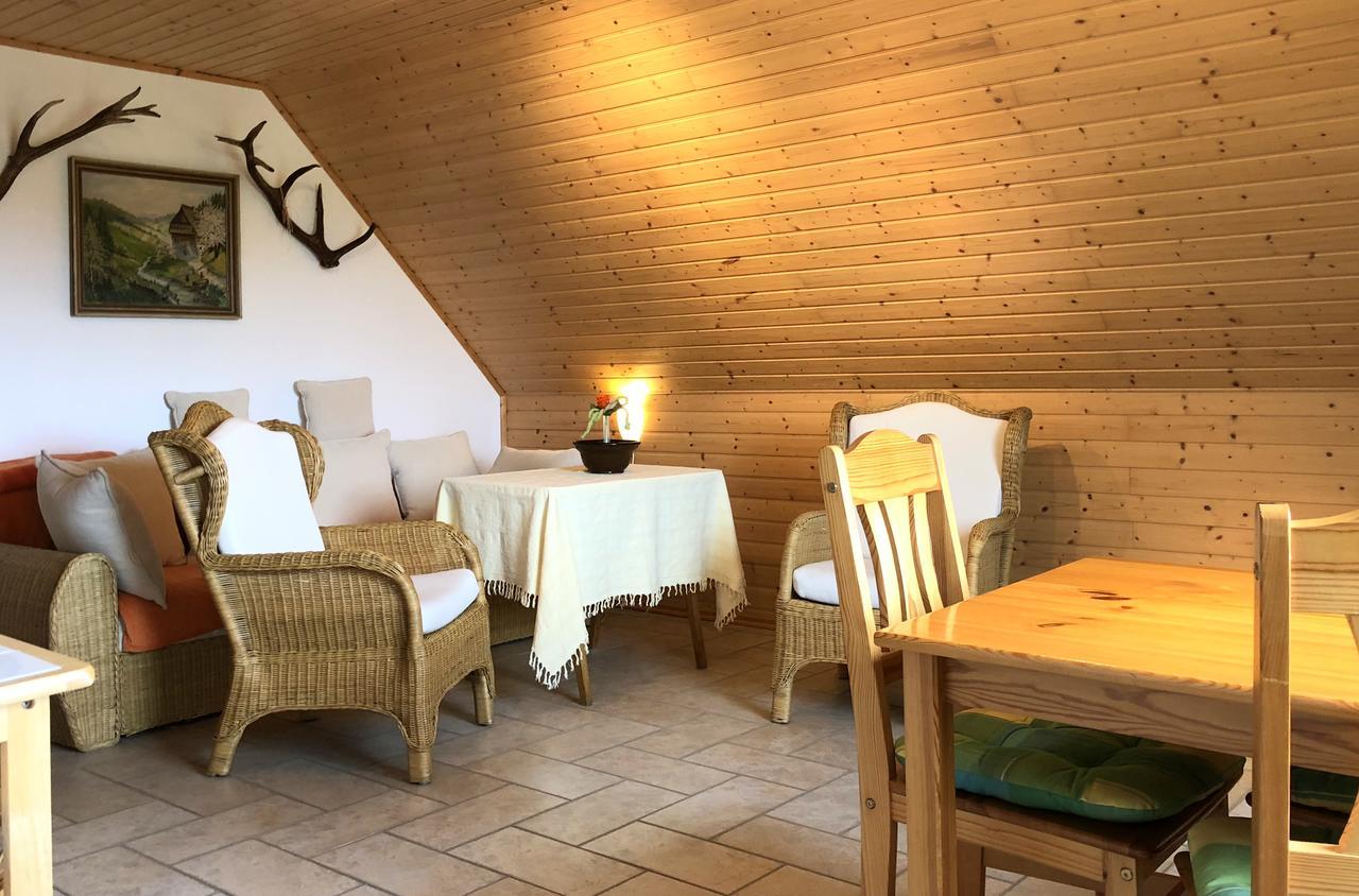 Ferienwohnung mit Garten Wieck Exterior foto